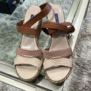 Stuart Weitzman strappy wedges